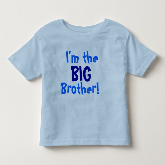 Jag är BIG Brother Tee Shirt (Framsida)