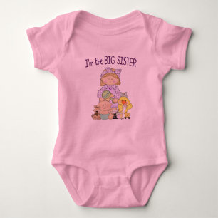 Jag är Big Sister T-shirt