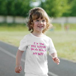 Jag är Big Sister T-shirt