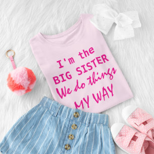 Jag är Big Sister T Shirt