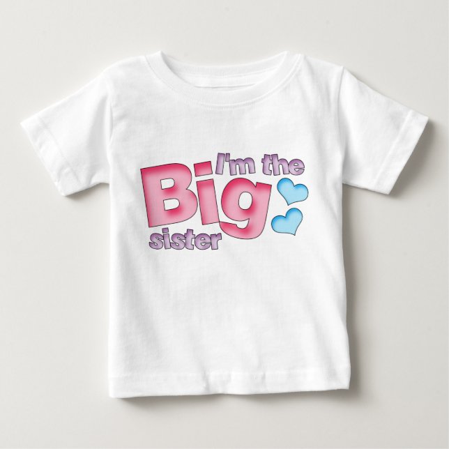 Jag är BIG Sister T-shirt (Framsida)