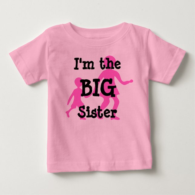 Jag är Big Sister Tee (Framsida)