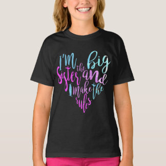 Jag är Big Sister Youth T-Shirt