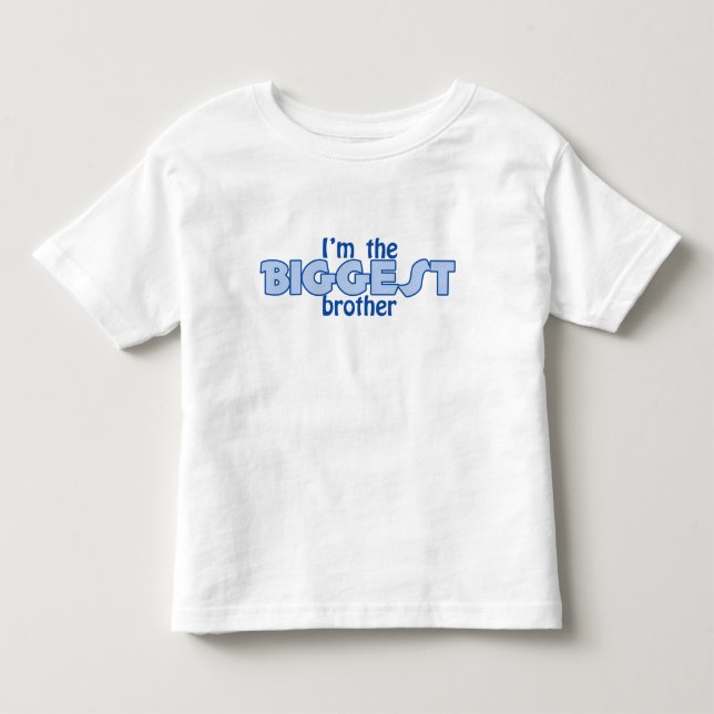 Jag är Biggest Brother T-Shirt (Framsida)