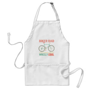 Jag är Biker Pappa Fars dag Wheely Cooler Cycle Bi Förkläde
