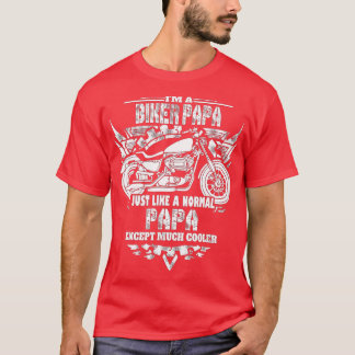 Jag är biker pappa - Motorcyklister T Shirt