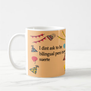 Jag är Bilingual! Vad är din supermakt? Kaffemugg