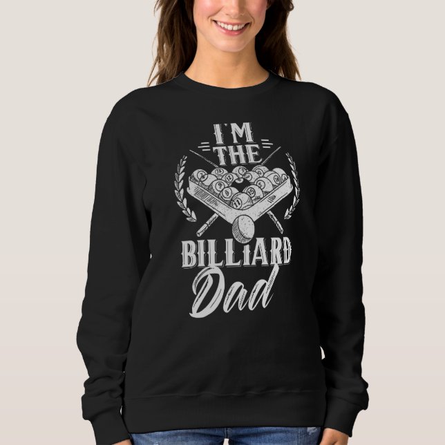 Jag är Billiard Pappa Bassäng Billard Player Far D T Shirt (Framsida)