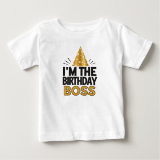 "Jag är Birthday Chef" - Baby T-shirt