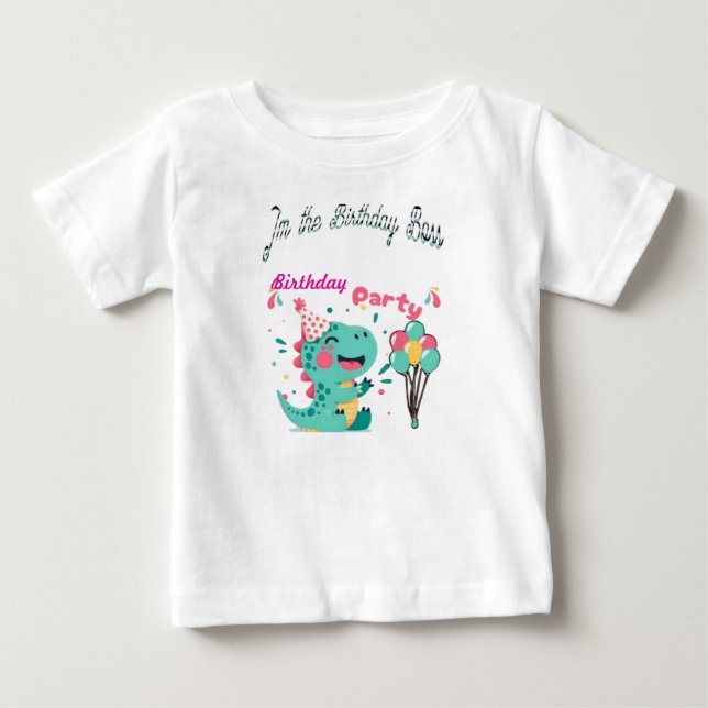 Jag är Birthday Chef T Shirt (Framsida)