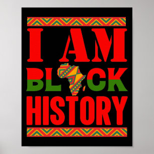Jag är Black History (3) Poster