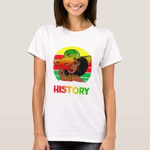 Jag är Black History African America T Shirt