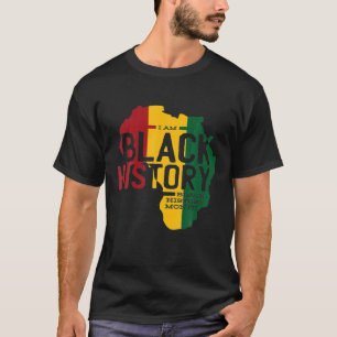 Jag är Black History African American Black Pride T Shirt