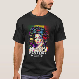 Jag är Black History African American Melanin Quee T Shirt