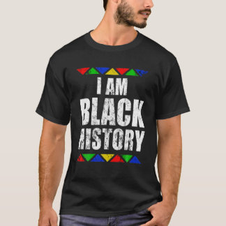Jag är Black History for Me African Pride BHM Mana T Shirt