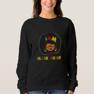 Jag är Black History Girl for African America T Shirt