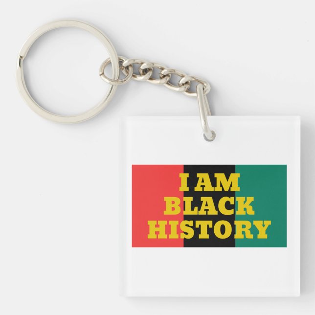 Jag är Black History i Guld (Framsidan)