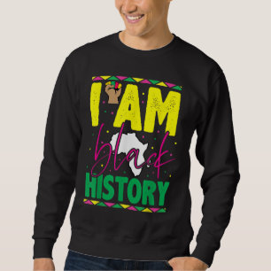 Jag är Black History Lång Ärmad Tröja