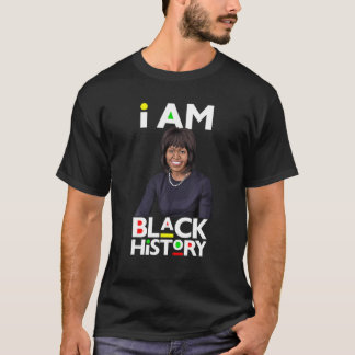 Jag är Black History Michelle Obama Internationell T Shirt
