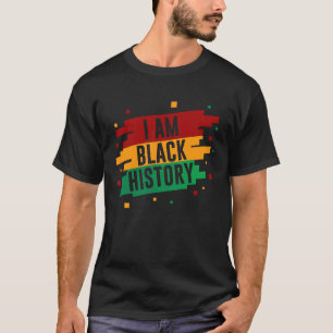 Jag är Black History Month African American Black T Shirt