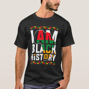 Jag är Black History Month African American Pride T Shirt