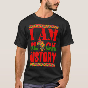 Jag är Black History Month African American Pride T Shirt