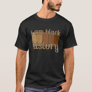 Jag är Black History Month African American Pride T Shirt