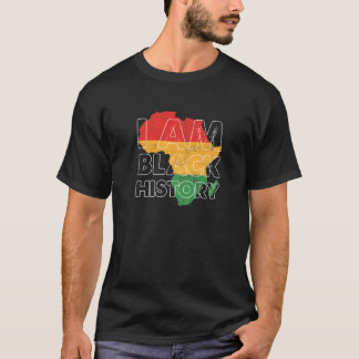 Jag är Black History Month African American Pride T Shirt