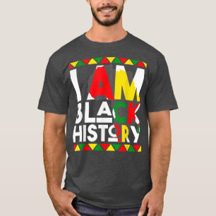 Jag är Black History Month African American Pride T Shirt