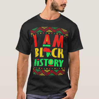 Jag är Black History Month African American Pride T Shirt