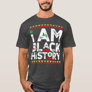 Jag är Black History Month African American Pride  T Shirt