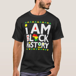 Jag är Black History Month African American Pride T Shirt