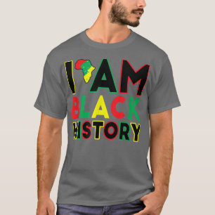 Jag är Black History Month African American Pride T Shirt