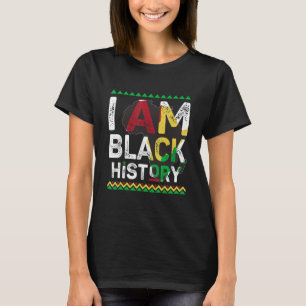 Jag är Black History Month African American Pride T Shirt