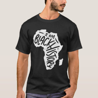 Jag är Black History Month African American Pride  T Shirt