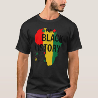 Jag är Black History Month African American Pride  T Shirt