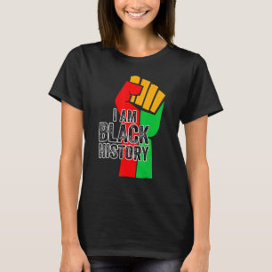 Jag är Black History Month African American Pride T Shirt