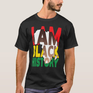 Jag är Black History Month African American Pride T Shirt
