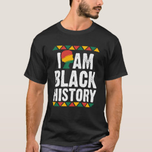 Jag är Black History Month African American Proud T Shirt