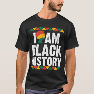 Jag är Black History Month African American Proud T Shirt