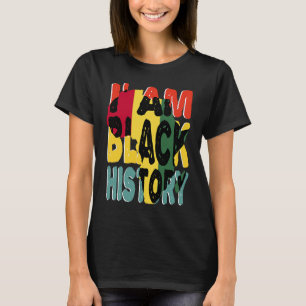 Jag är Black History Month Pride African American T Shirt