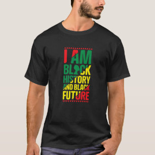 Jag är Black History och Black Future Proud Africa T Shirt