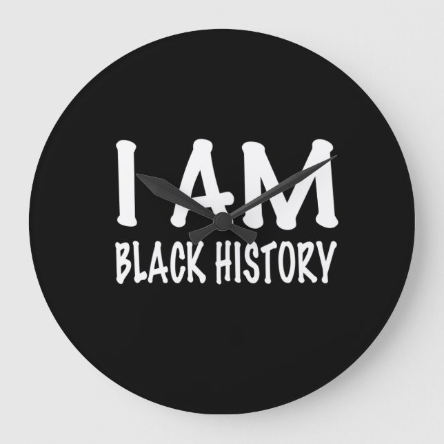 Jag är Black History Stor Klocka (Framsida)