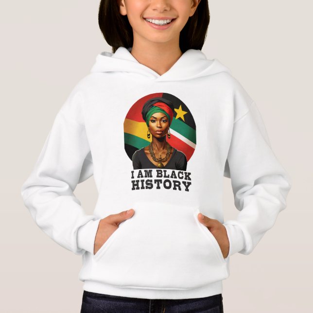 Jag är Black History T Shirt (Framsida)