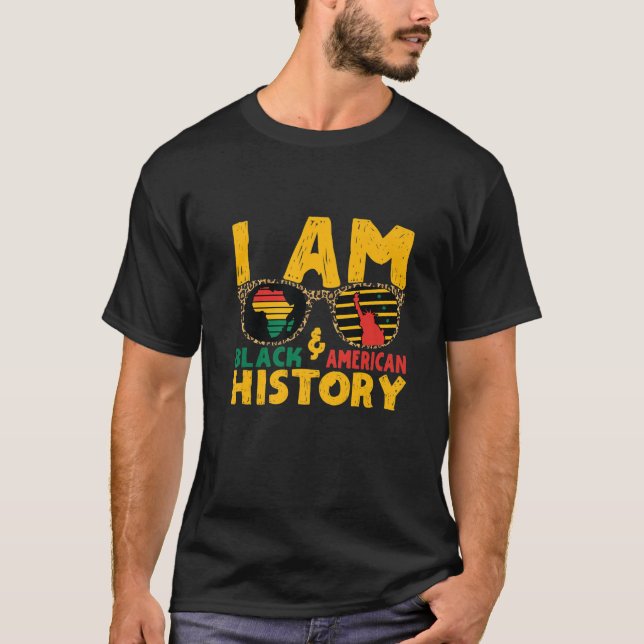 Jag är Black History T Shirt (Framsida)