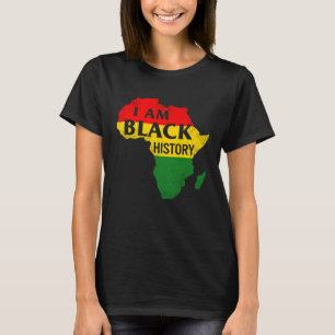 Jag är Black Melanin Woman Black Women Girl Tee Bl