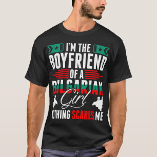 Jag är bojvän till en bulgarisk flicktröja t shirt