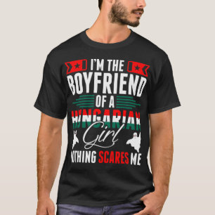 Jag är bojvän till en ungersk flicktröja t shirt