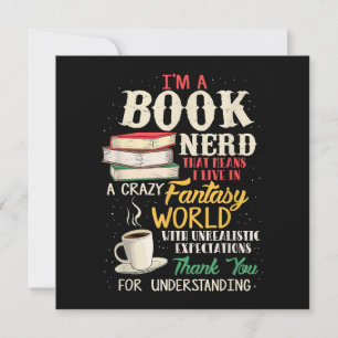 Jag är Bok Nerd - Bok Älskare - Literatur