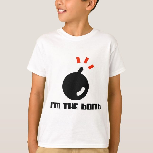 Jag är bomben t shirt (Framsida)